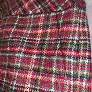 Ann Taylor Loft pleaded front mini skirt.